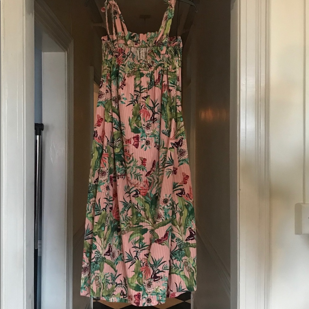 H&M Maxi Dress with Adjustable Ties